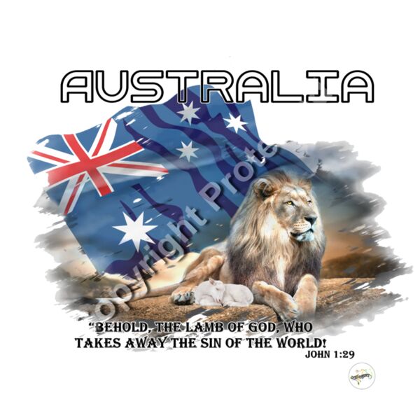 Australia Flag John 1:29  Thumbnail